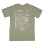 Athens Map Short Sleeve T-Shirt (Pre-Order)